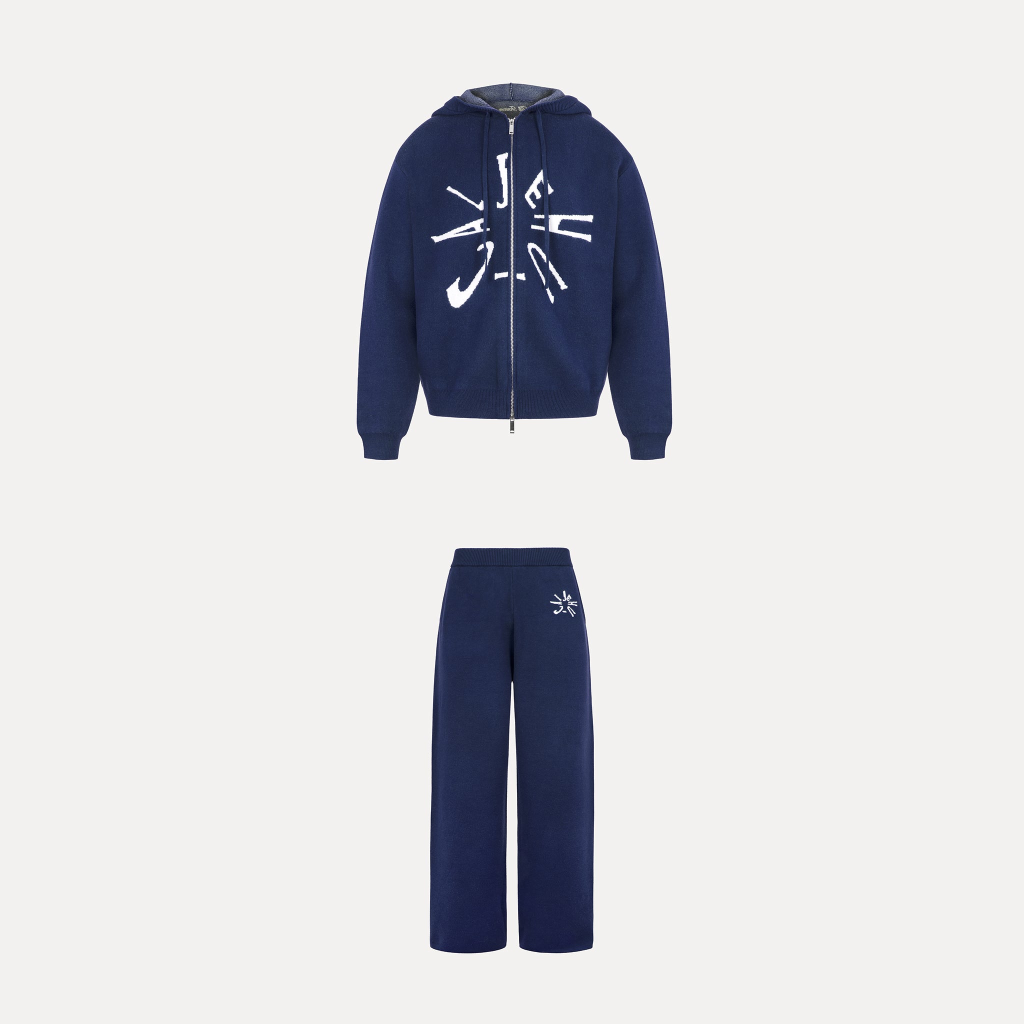 Navy Knit Set Bundle