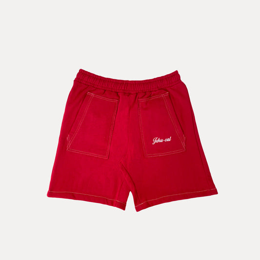 *ARCHIVE* OXBLOOD SWEATSHORTS