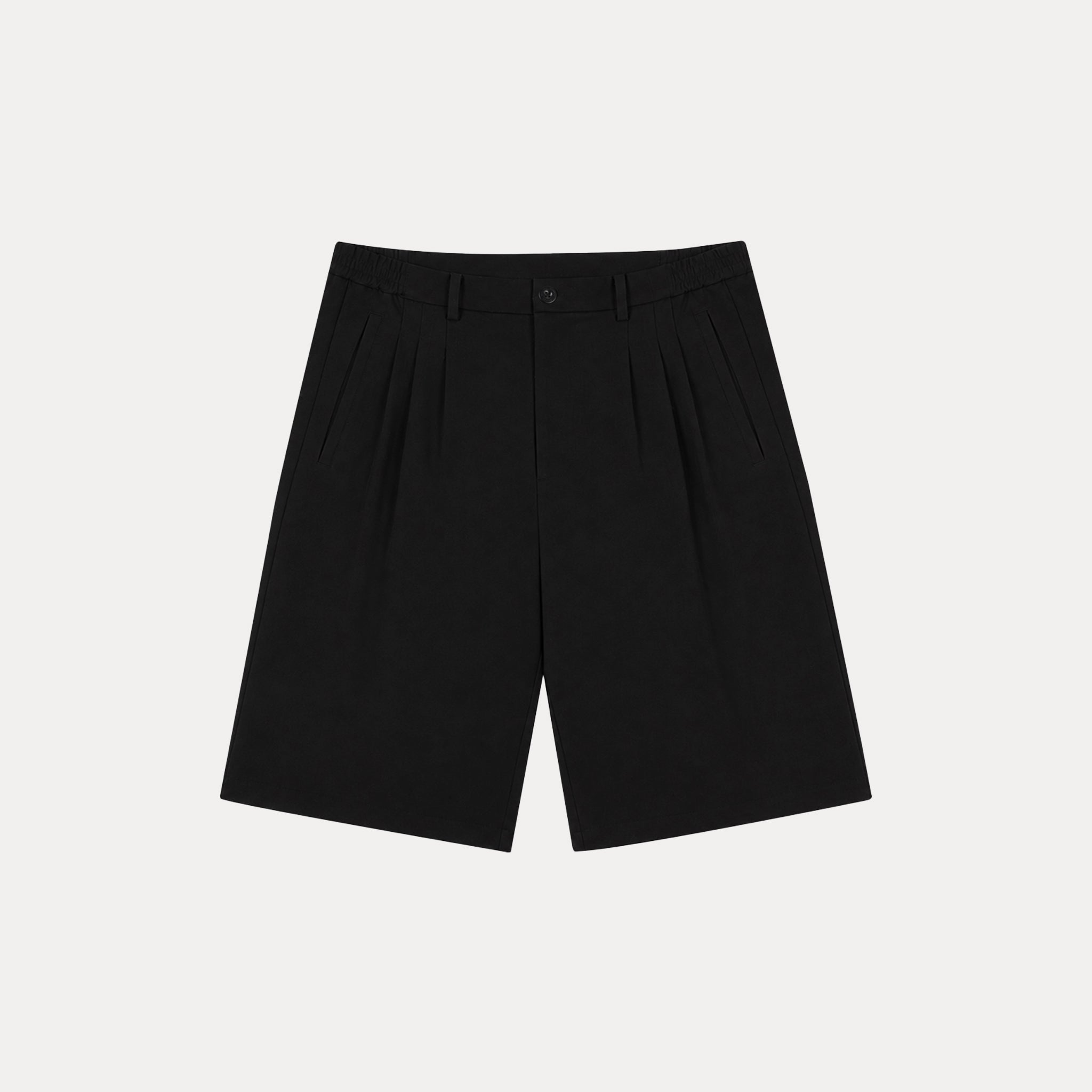 Pleated Shorts (Wide Leg)
