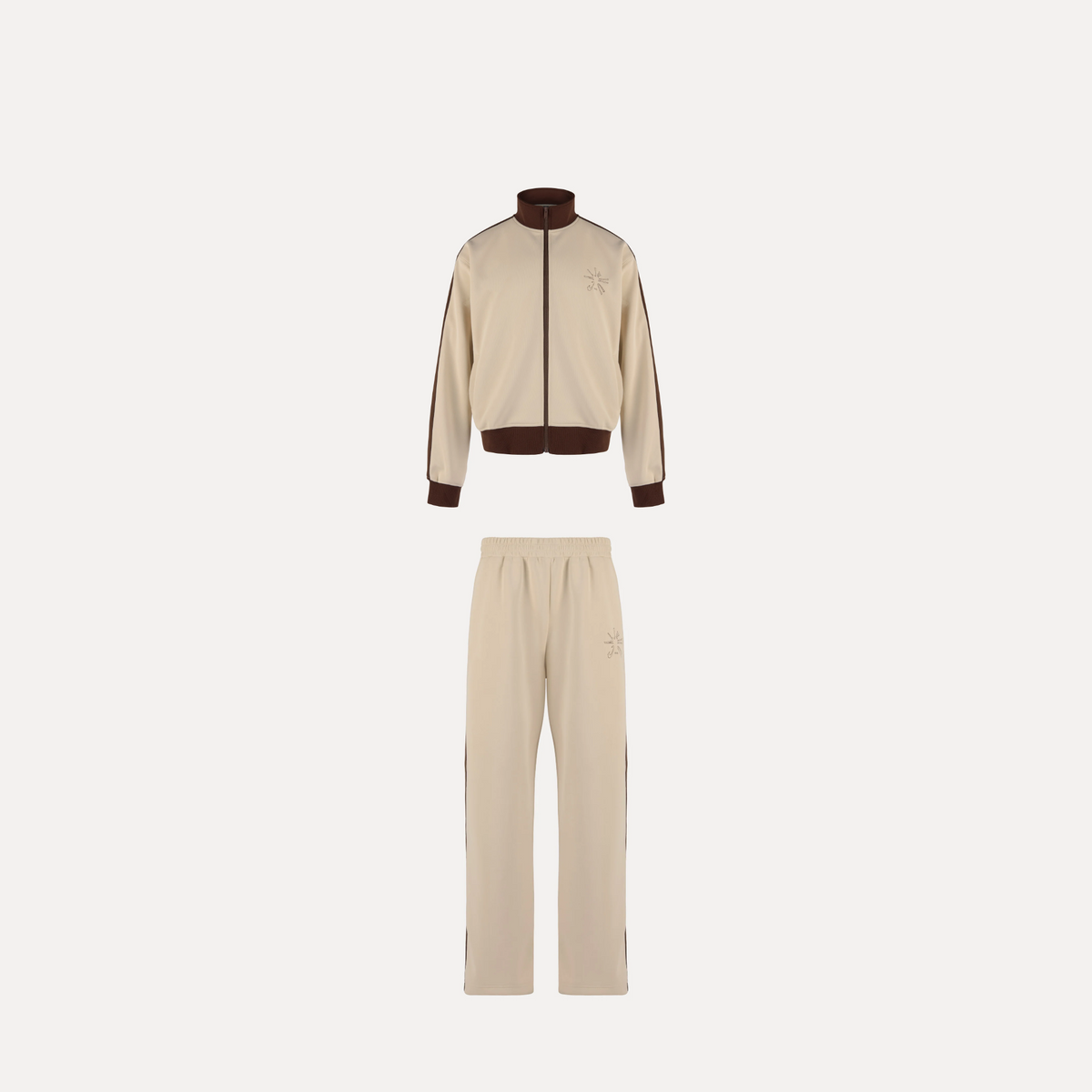 Taupe Reverie Tracksuit Bundle, jacket and pants