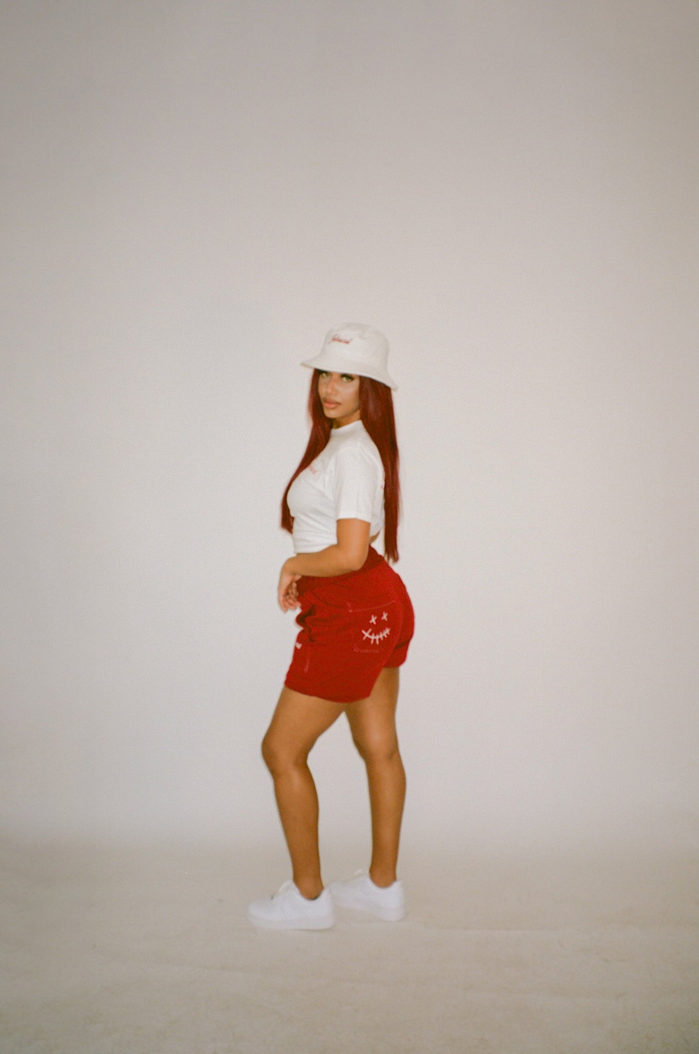 *ARCHIVE* OXBLOOD SWEATSHORTS