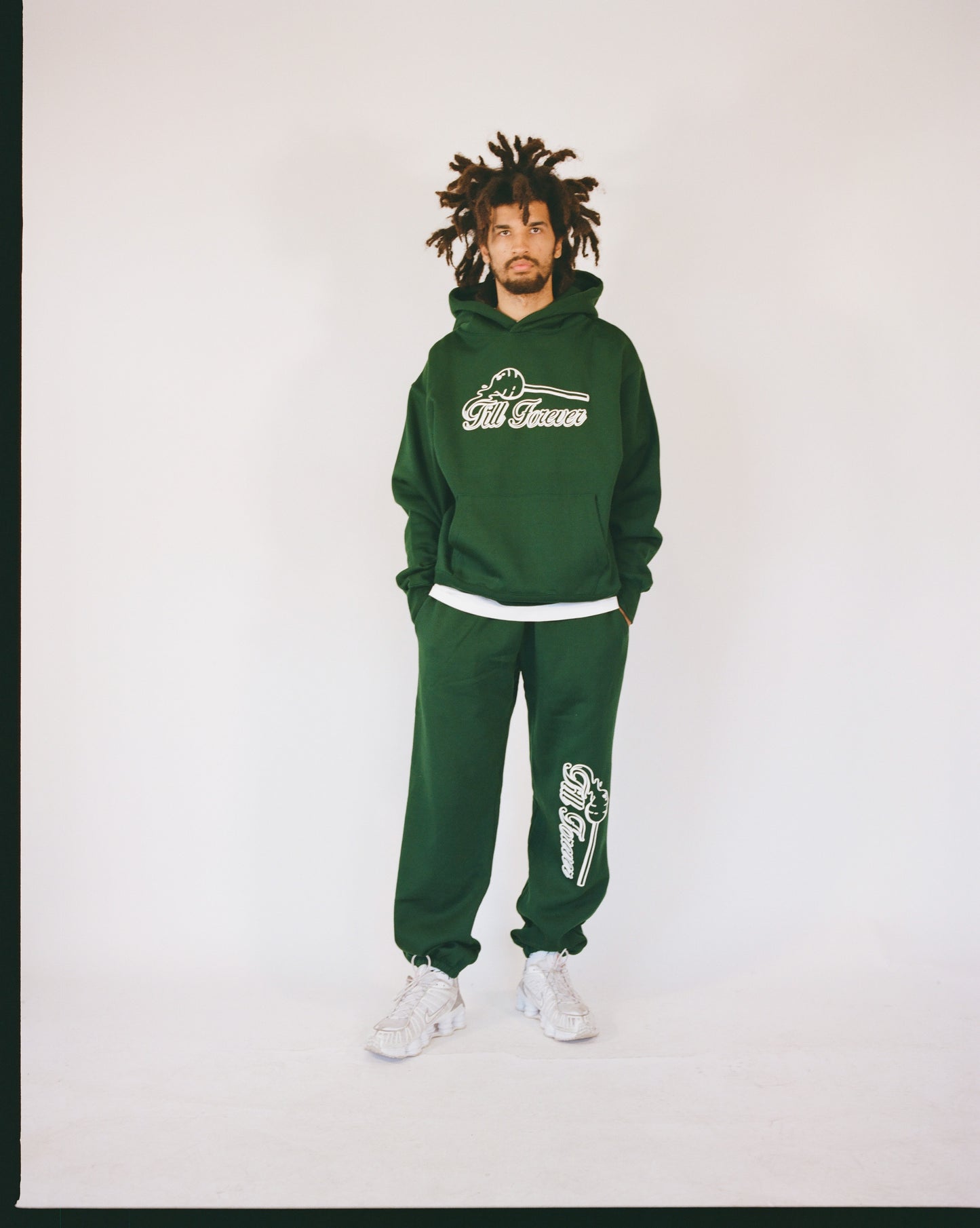 *ARCHIVE* 'CHUPA CHUPS' PUFF PRINT SWEATPANTS (EMERALD)