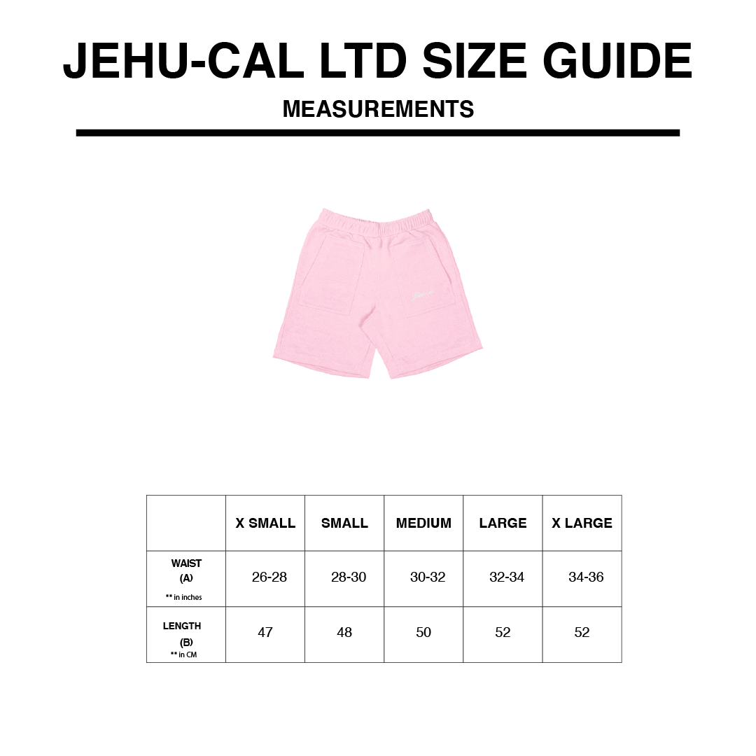 *ARCHIVE* BABY PINK SWEATSHORTS