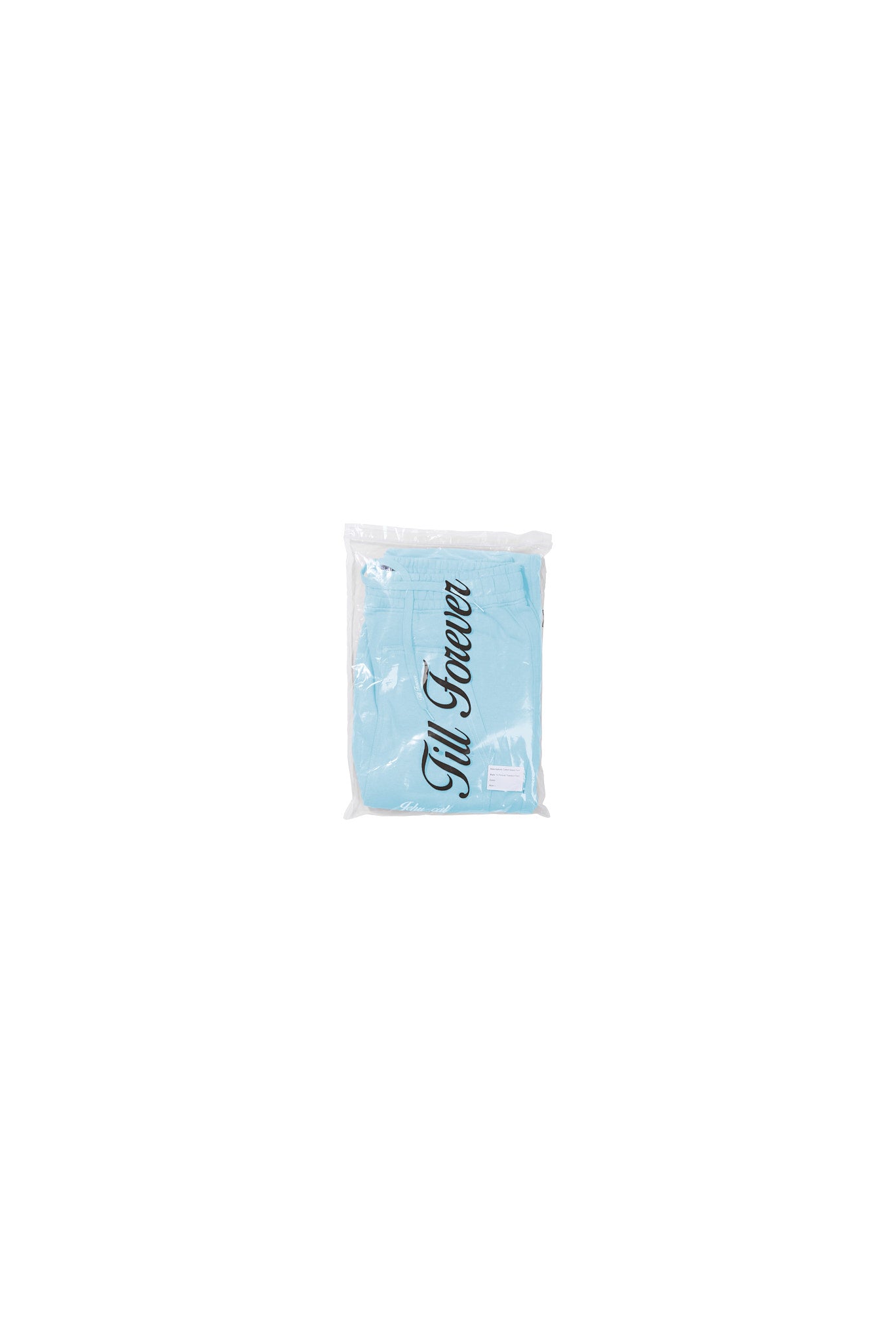 'Till Forever' Trackpants (Ice Blue) [Archive]