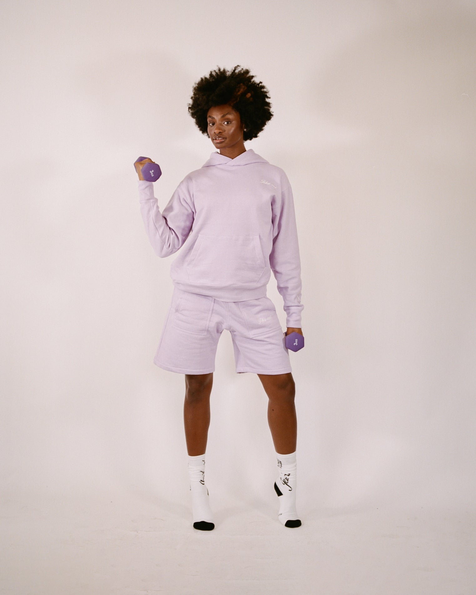 Lilac Sweatshorts [Archive]