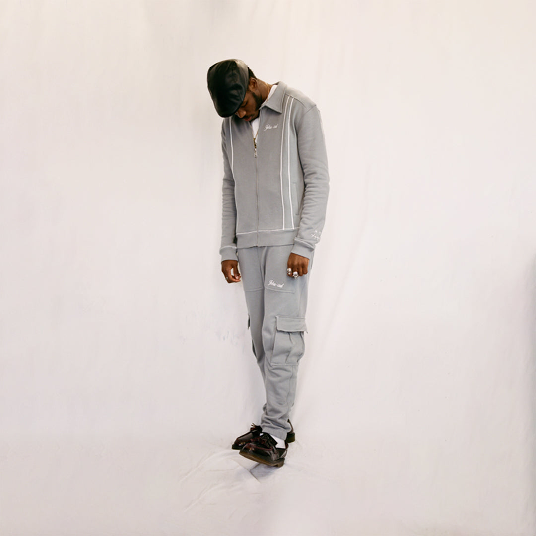 Till Forever Track Jacket (Pebble Grey) [Archive]