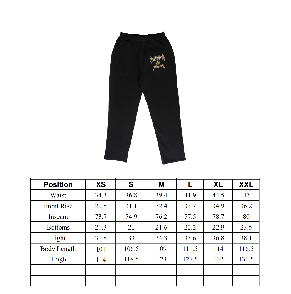 Jehucal x Chivas Regal Sweatpants (Black) [Archive]