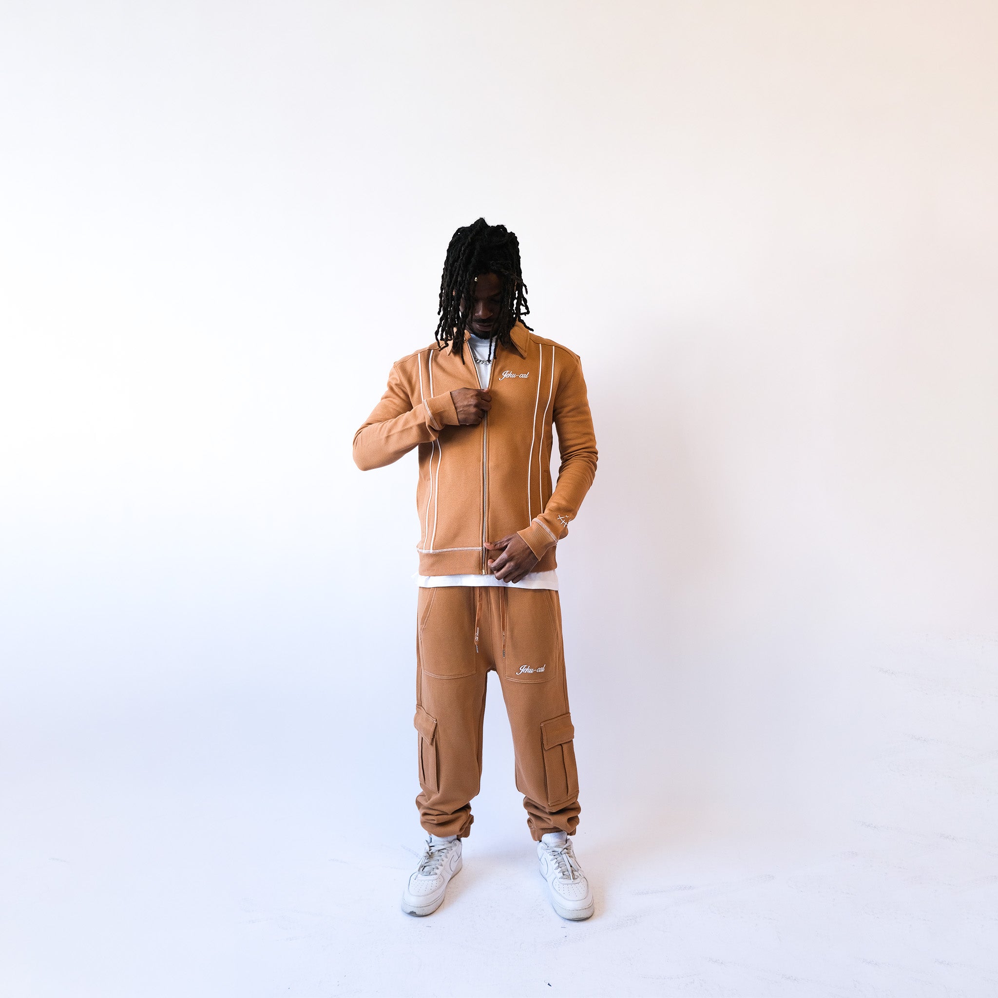 Till Forever Track Jacket (Biscoff Brown) [Archive]