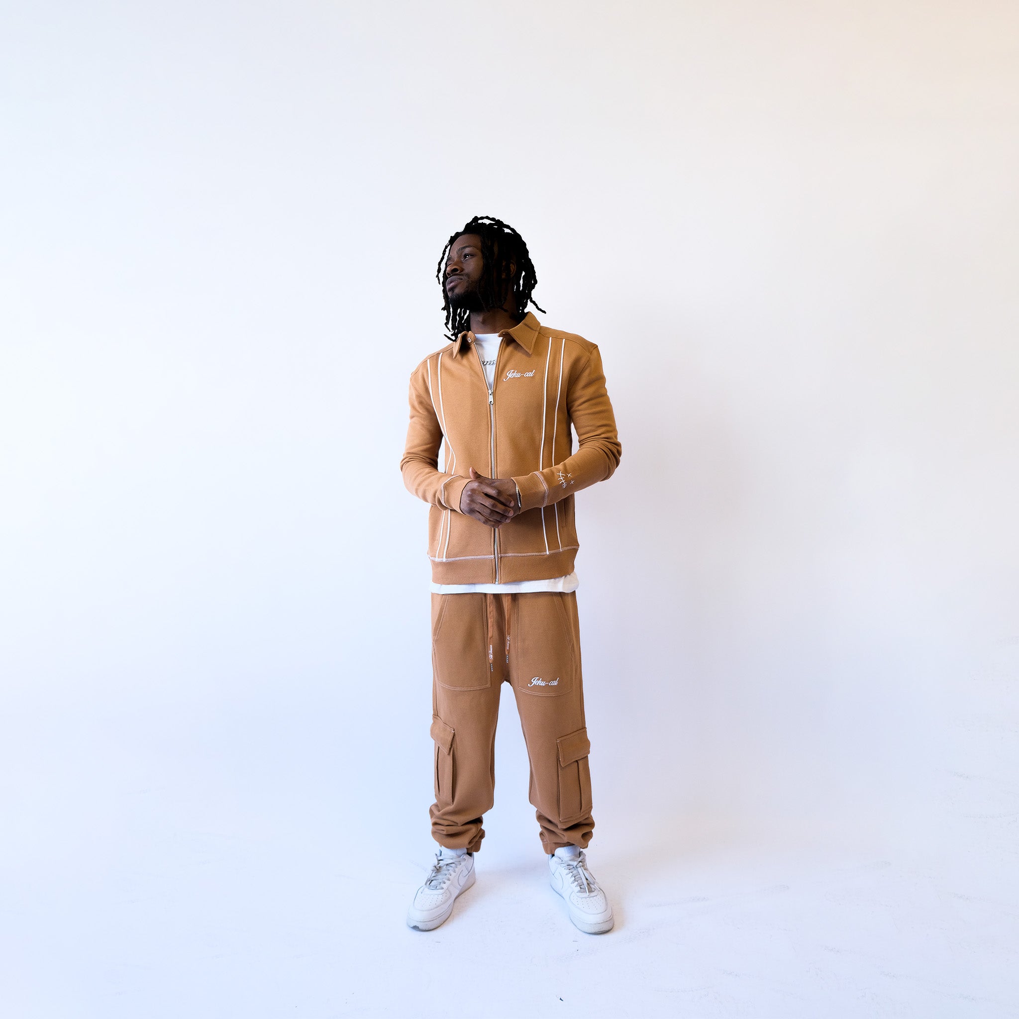 Till Forever Track Jacket (Biscoff Brown) [Archive]