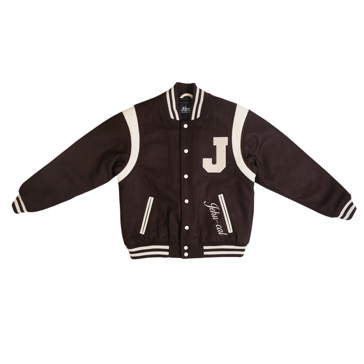 *ARCHIVE* COLLEGE VARSITY JACKET - COFFEE (BROWN)