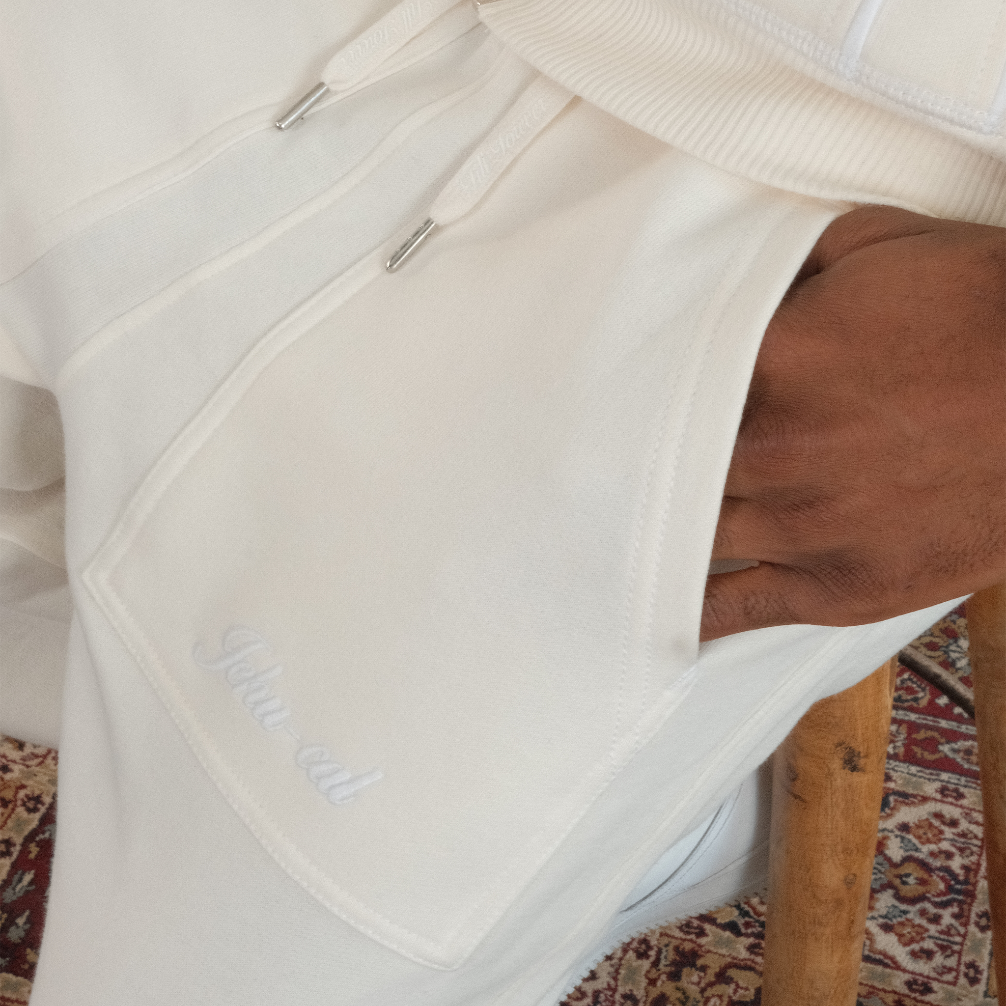 'Till Forever' Trackpants (Off White) [Archive]