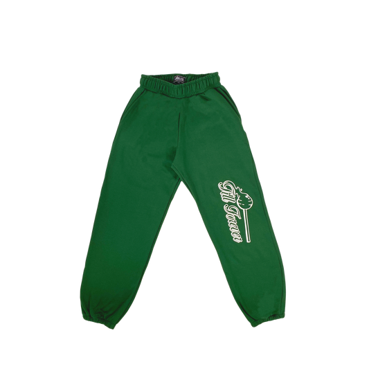 *ARCHIVE* 'CHUPA CHUPS' PUFF PRINT SWEATPANTS (EMERALD)