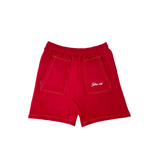 *ARCHIVE* OXBLOOD SWEATSHORTS