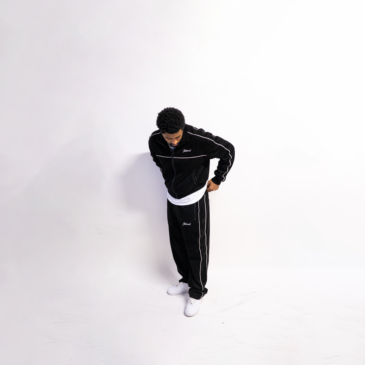 *ARCHIVE* SUEDE TRACK PANTS