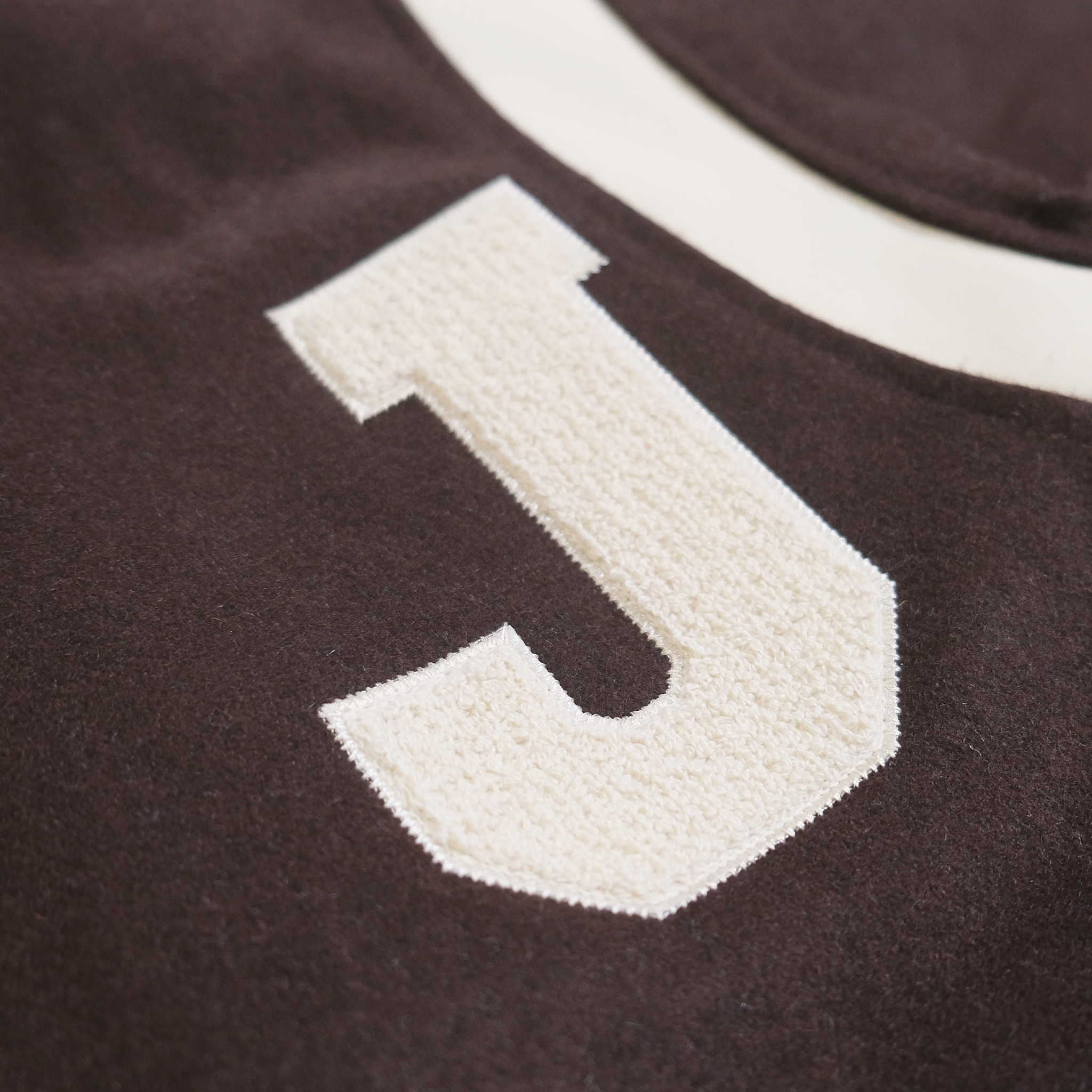 College Varsity Jacket - Coffee (Brown) [Archive]